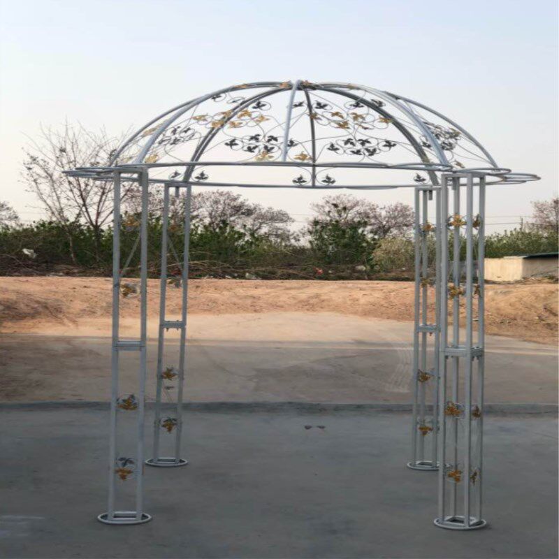 Wedding Celebration Round Pavilion Happy Pavilion Deep Top Round Pavilion Racks Four Corner Pavilion Princess Pavilion Flowers Round Outdoor Grid Festive Pavilion