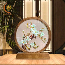 Hunan embroidery double-sided embroidery ornaments Chinese style Hunan special gifts simple and versatile overseas business gifts home accessories