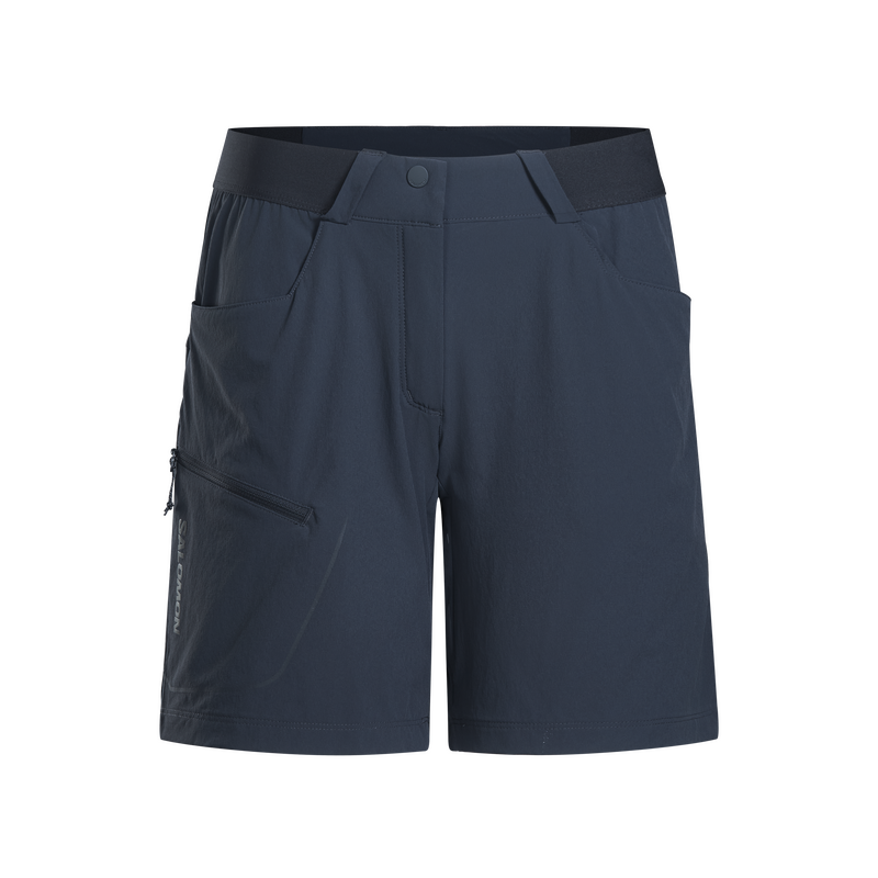 salomon萨洛蒙户外女款夏季轻便徒步登山短裤WAYFARER SHORTS W