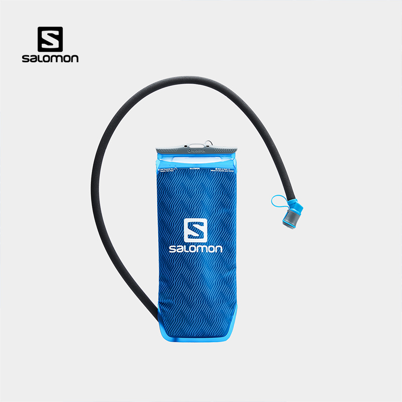 salomon salomon outdoor convenient water bag trail running equipment thermal insulation water bottle TPU material with straw