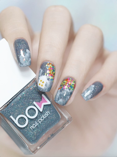 Звездное небо, лак для ногтей, Россия