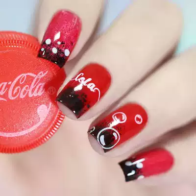 Russian pastoral cat Dance Legend RED SHOW chili RED sleeve flame Star Nail Polish 15ml