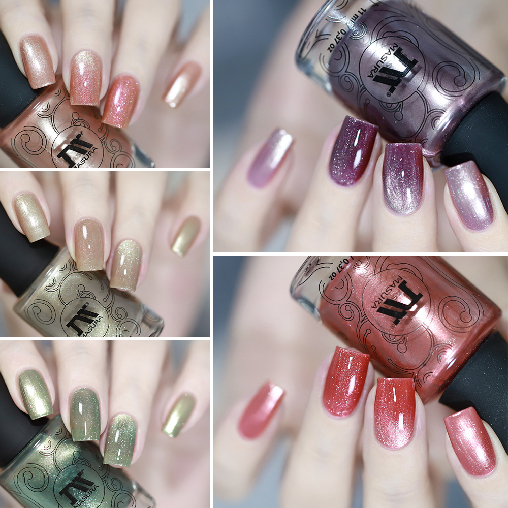 Russian pastoral cat masura Pearl Nail polish Jewelry Nail polish Magnetic 248-254