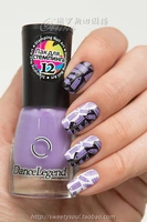 DL Print Oil 012 Purple