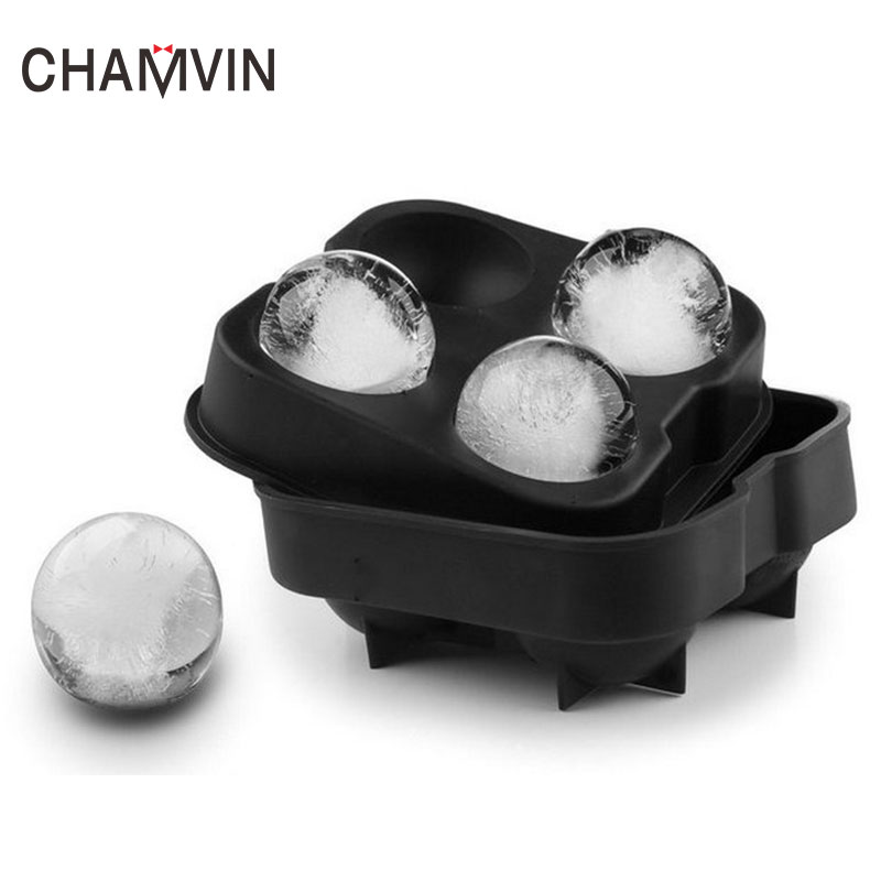 Japanese whisky big ice hockey Iceball silicone mold no chisel ice box ice grid bar ice mold