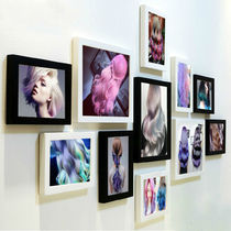 Professional hair salon hairstyle free hole decorative painting Barber shop hanging painting mural Hair salon personality dyeing and ironing poster combination