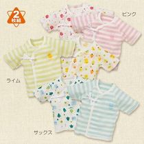 Spot Japan purchase Nishimatsu newborn vest baby short shirt long shirt monk suit 2 sets