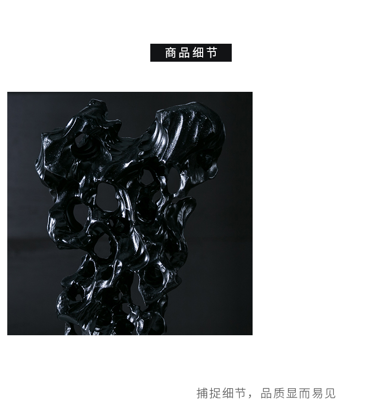New Chinese style of creative wine decorations furnishing articles household act the role ofing is tasted ceramic taihu Nordic sitting room, office decoration