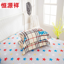 Hengyuanxiang cotton pillowcase a pair of cotton single double pillow cartoon couple pillow case large size pillow core cover