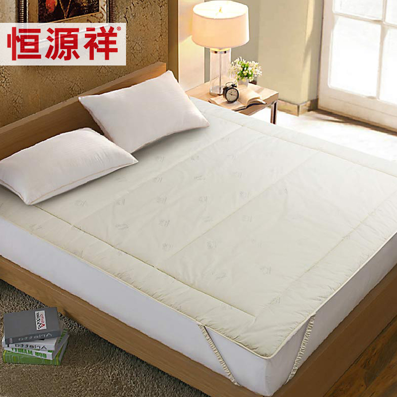 Hengyuan Xiang Thickened Wool Mattress Double Home Tatami Cushion 1 5 m Bed Non-slip Single Cushion Bedding