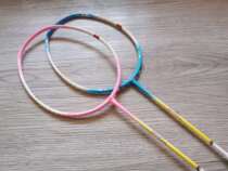 New badminton racket single shot Training shot full carbon super light men and women durable doubles racket