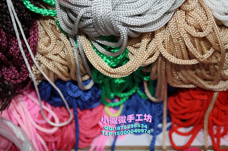 4mm grey nylon rope red polypropylene rope curtain rope Rope Hand Rope rope Rope Braided Rope 95 m