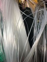 Wedding gauze skirt with edge hard nylon thread thick fishing line White Transparent thick high strength white hard nylon thread monofilament glue thread