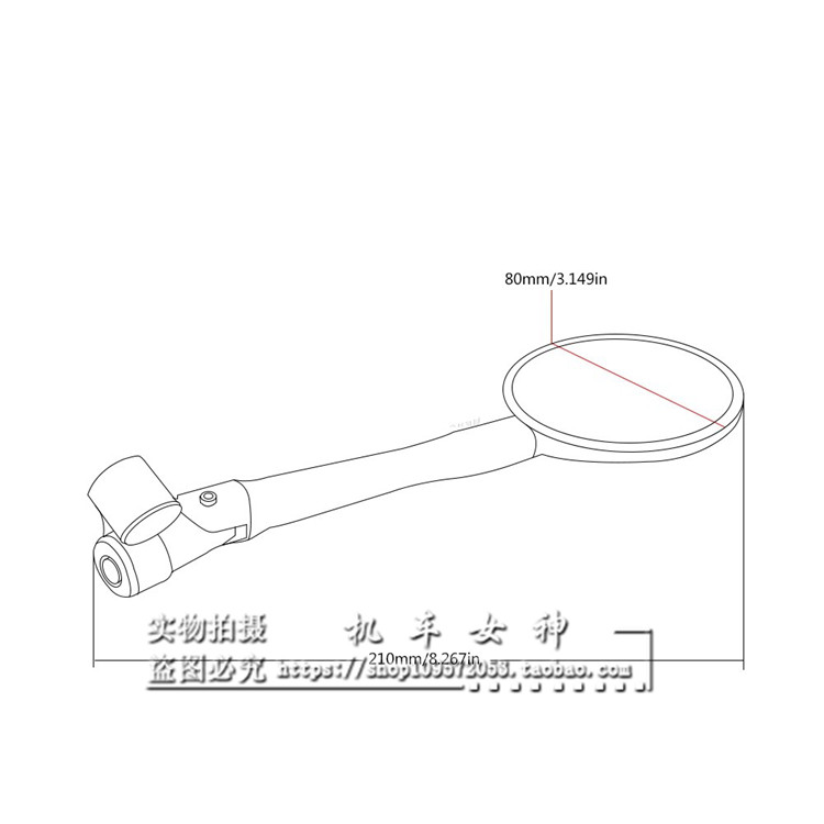 Stick King CB400SS CB600 900 Hornet 600 900 CB1300 X4 Gương chiếu hậu cổ điển - Xe máy lại gương kính chiếu hậu xe máy