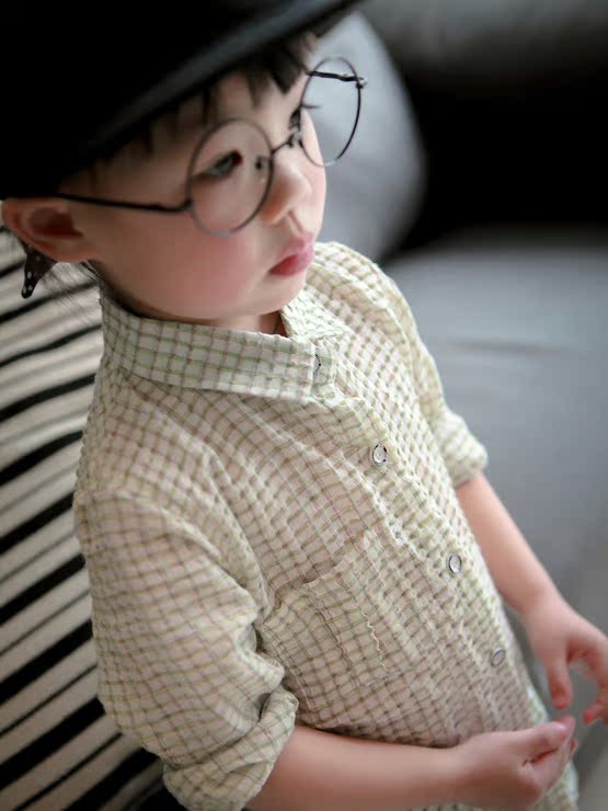 Chemise garcon à manche longue - Ref 2082400 Image 39