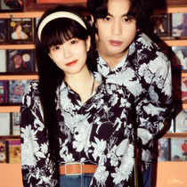 Wine balls ALOHA retro Hong Kong style Hawaiian flower shirt #longnight again at the street corner waiting for you again