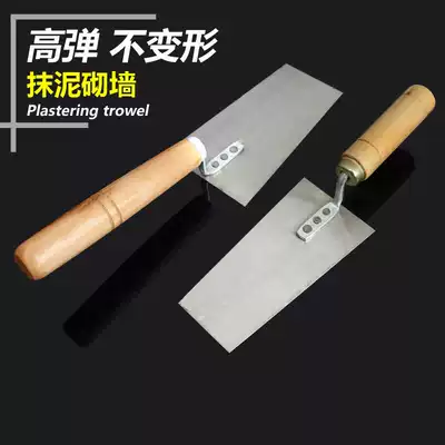 Plasterer bricklayer trowel ash spoon plastering mud batch scraping wall batch soil push knife construction construction stainless steel tool