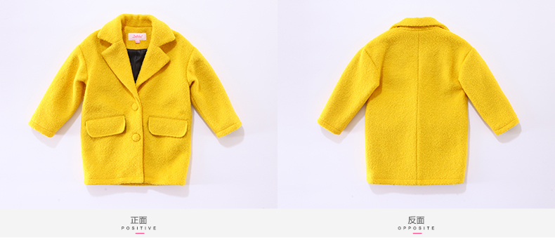 Manteau pour fille DEESHA en mélange - Ref 2162403 Image 21