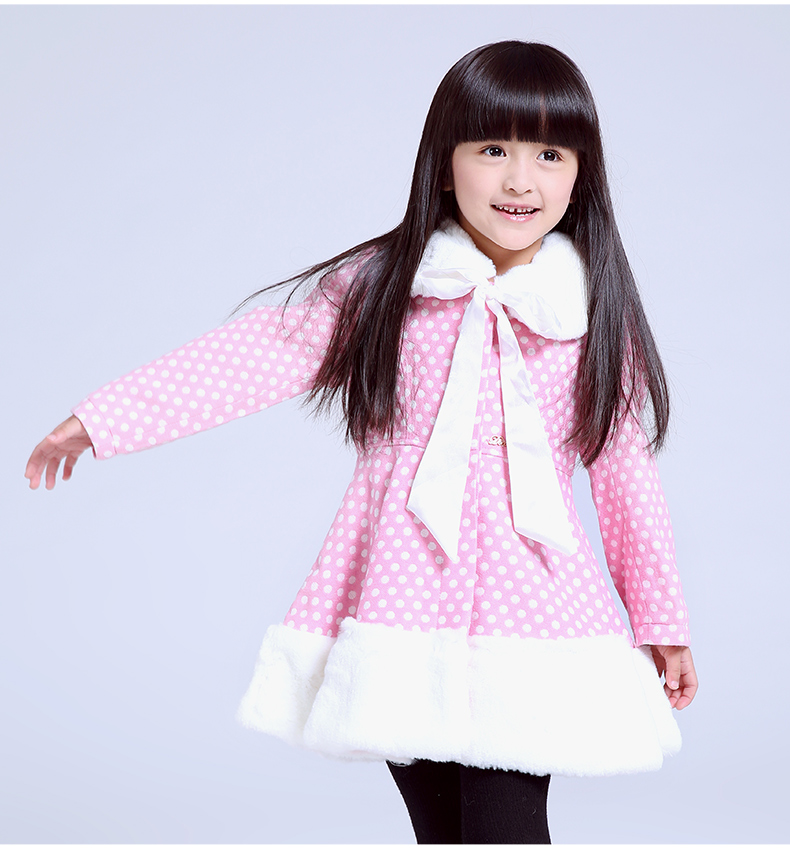 Manteau pour fille DEESHA en mélange - Ref 2162287 Image 29