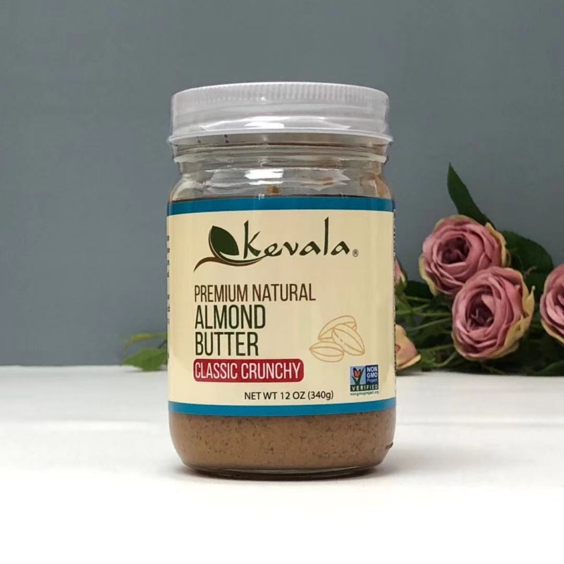 Kerala Almond Butter Gluten-Free Pure Almond Butter Dairy-Free No Added Sugar 340g
