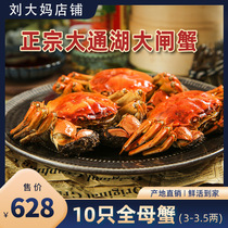Liu Daunt Fresh Aquatic Cave Courtyard Lake Crab Datong Lake Hairy Crab 10 Only 3 5 Two All Mother Crab Shunfeng