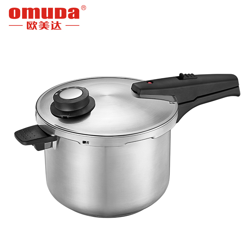 European and American da 304 stainless steel high pressure cooker 6L household gas induction cooker universal pressure cooker 22 24cm