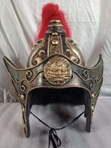  A variety of ancient Chinese general helmets hats headscarves film and television museum ornaments performance shooting props helmets