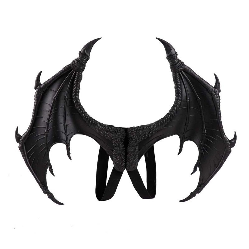 Halloween Horror Cosplay Demon Dragon Wings Cartoon Dragon Props Adult and Children Performance Party Costume