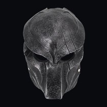 Iron blood knife scar mask cosplay Halloween terror Alien War Iron Blood Fighters Steelman Comeback