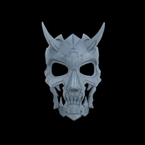  Mechanical werewolf mask cos dragon god Japanese writer Kurado Mito two-dimensional Halloween horror mechanical mask