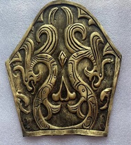 Imitation ancient Chinese armor accessories corsage generals soldiers wrists and shoulders weapon shields leggings ancient costumes vibrato props