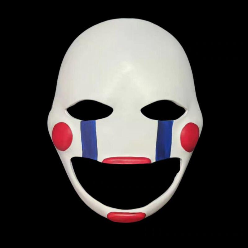 Halloween Clown Mask Scary Funny Cosplay Props Party Dance Costume Headgear Painted Face Full Face Mask