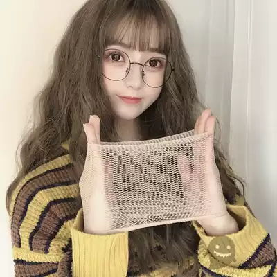 The ghost ghosts home with elastic head mesh material wig hair hair two ends hair net color random