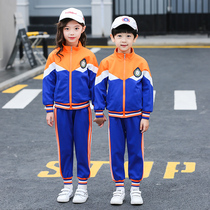  Kindergarten garden clothes spring suit pure cotton British primary school school uniforms spring and autumn childrens class clothes sportswear new