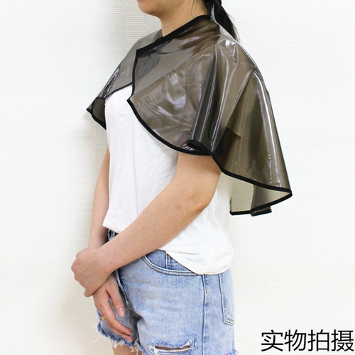 Накидка для окрашивания волос для стрижки волос, парикмахерский фартук, водонепроницаемый шарф