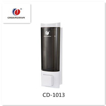 Household double-head soap dispenser wall-mounted manual soap box toilet hand sanitizer bottle bathroom shampoo Bath Box