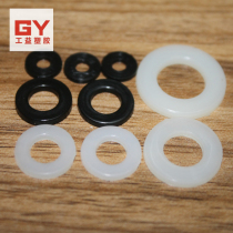 Nylon Gasket Plastic Flat Pad High Temperature Insulation M2M2 5M3M4M5M6M8M10 Gasket Black White 100 Grain