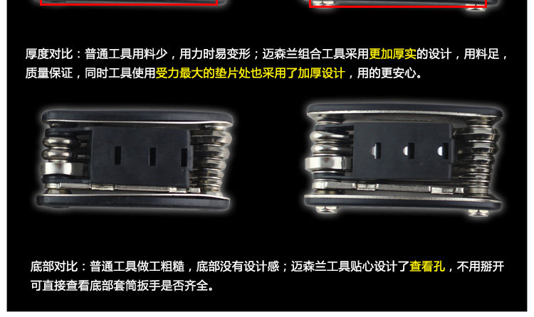 Tournevis pour réparation vélo RUSUOO - Ref 2300202 Image 17