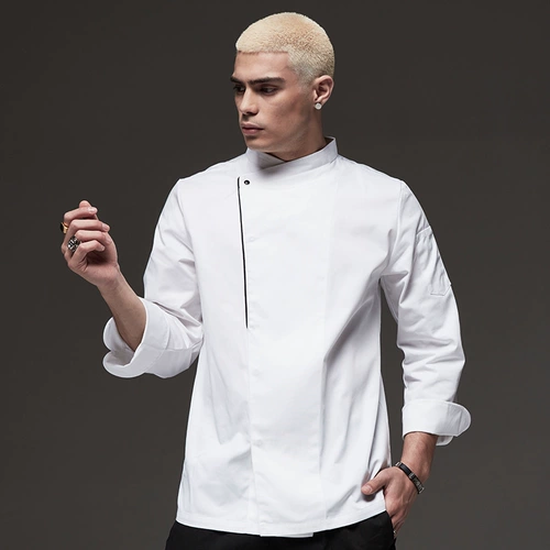 Допинг кухонная рабочая одежда шеф -повар мужчина с длинной рабочей трудовой ресторан