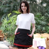 Кофейная весенняя летняя футболка для работы подходит для мужчин и женщин, короткий рукав