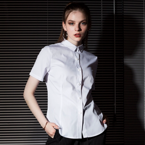 Рабочая одежда для официантов, женская рабочая одежда с короткими рукавами, весенне-летние рубашки для отелей и кафе, официанты в западном ресторане, ресторан с горячим горшком