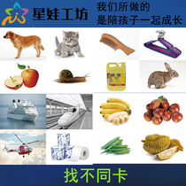 Find different cards for children early childhood education autism children with autism rehabilitation training cards voice teaching aids