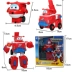 Chính hãng Super Fei Xia Duo Duo Deformation Tool Vehicle Ledi Fire Engineering Vehicle Boy Toy Robot Set - Đồ chơi robot / Transformer / Puppet cho trẻ em