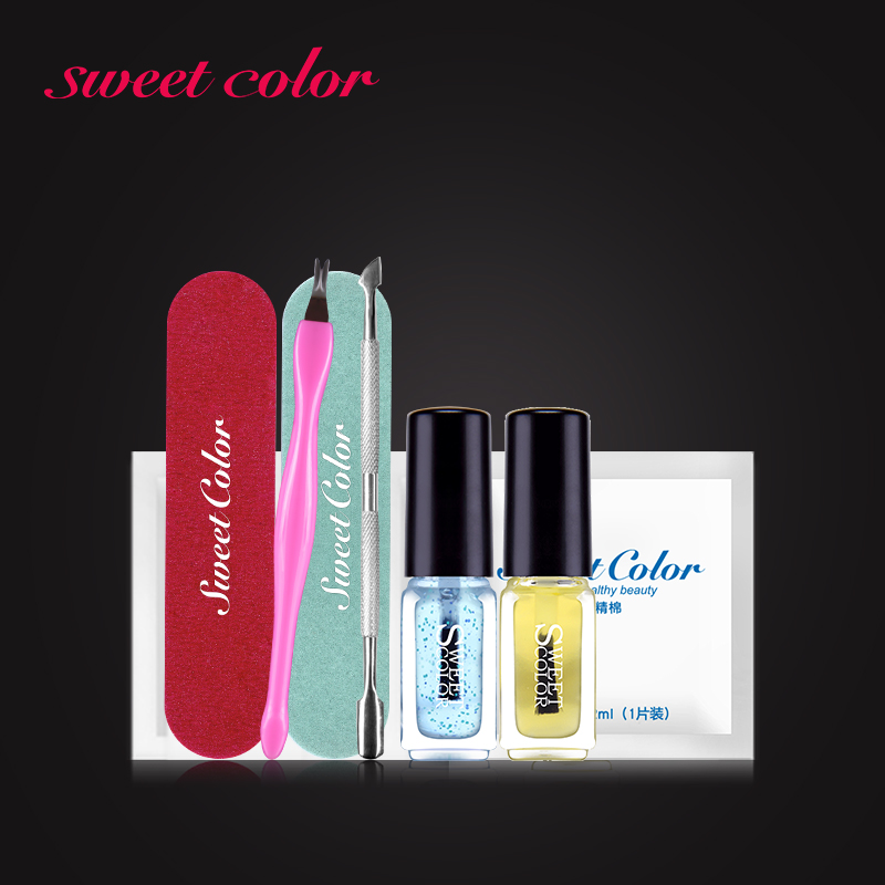 Full set nail polish beauty nail suit tool to die leather cut hand nail manicure manicure softener grinding nail sandbar