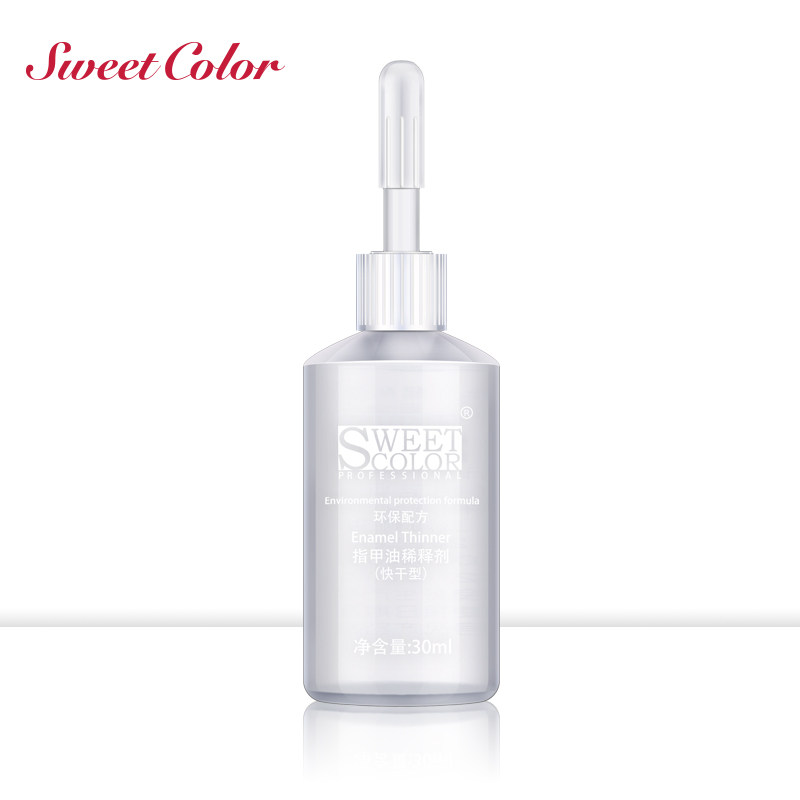 Sweet Color microphototherapy Diluent Chia Oil Thinning resurrection liquid 30ml oily nail polish thinner