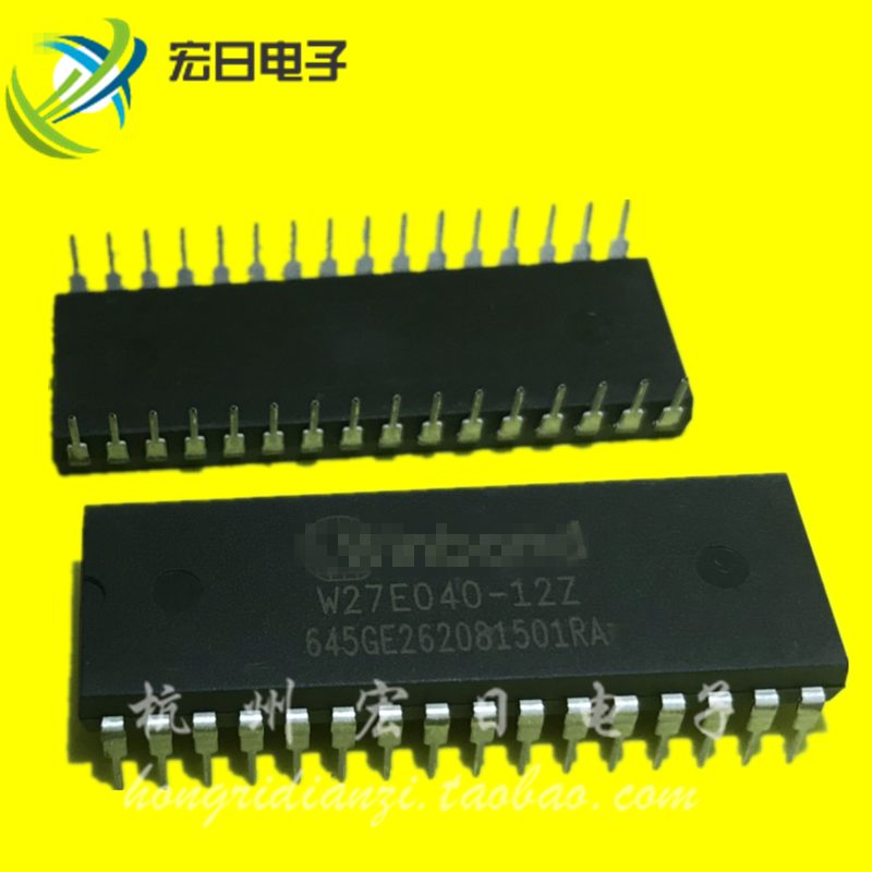 Brand new original W27E040-12Z single wafer DIP-32 in-line storage chip imports