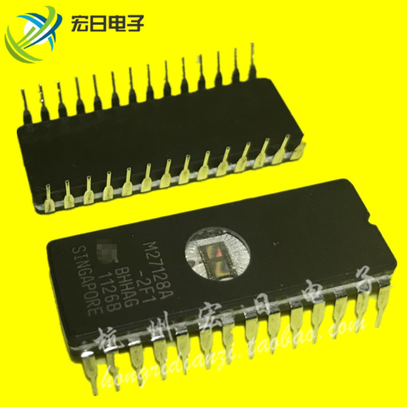 Original imported M27128A-2F1 window storage chip DIP28 scattered new quality assurance