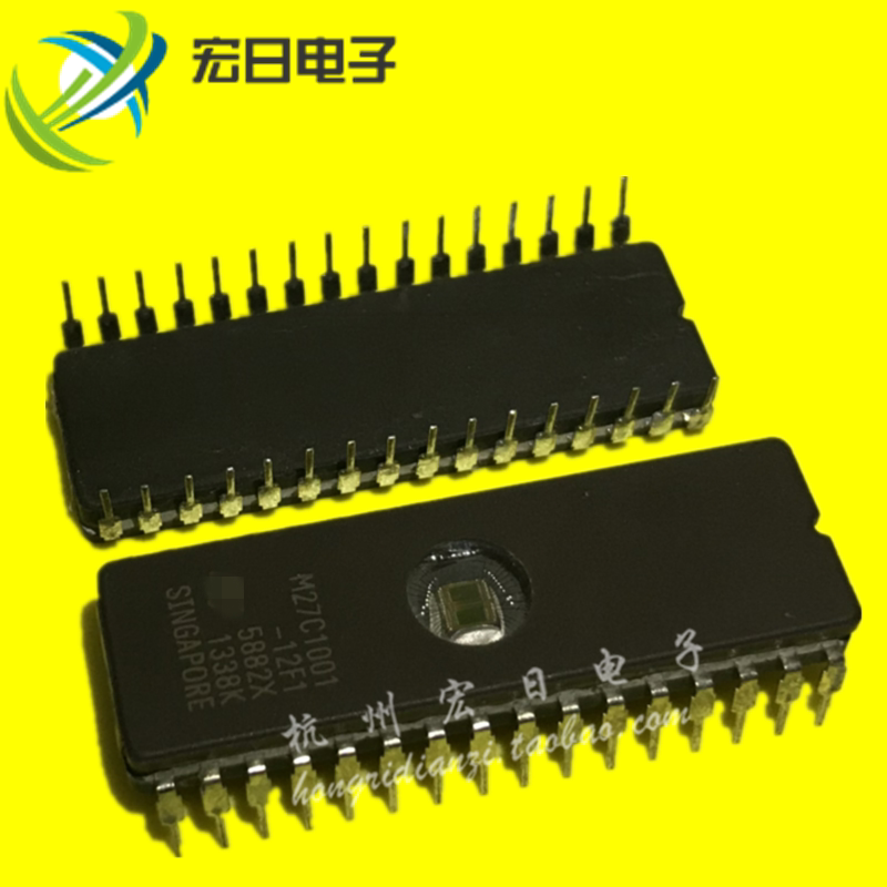 Imported M27C1001-12F1 27C010 direct insert DIP32 new quality assurance chip