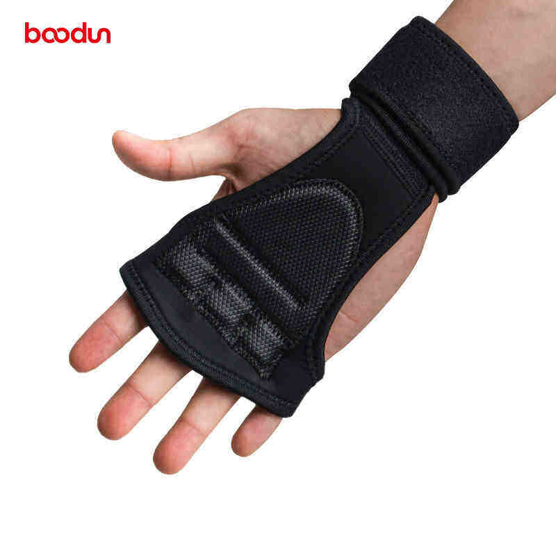 Pull-up fitness deadlift help belt Fitness men and women non-slip single bar training wrist protection anti cocoon student gloves