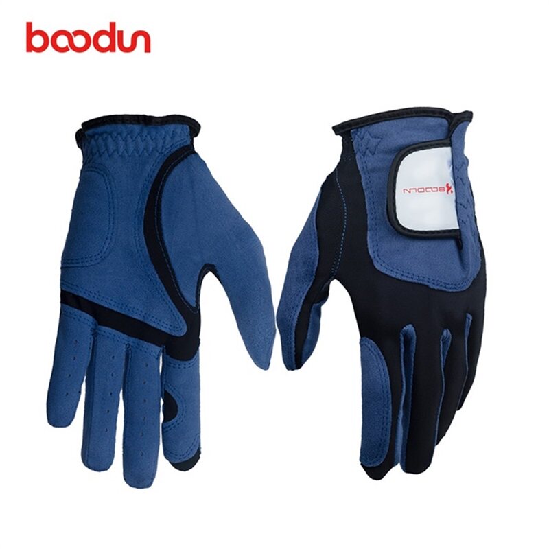 boodun秋冬新款高尔夫手套男士超纤透气防滑单只运动户外保暖手套